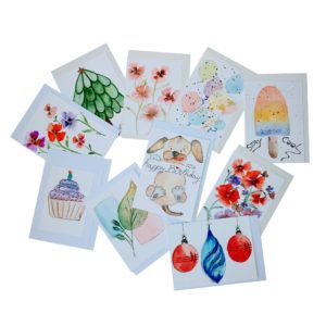greeting cards set