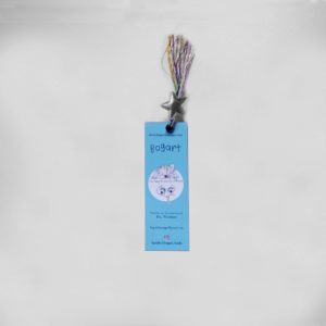Bogart Blue Bookmark